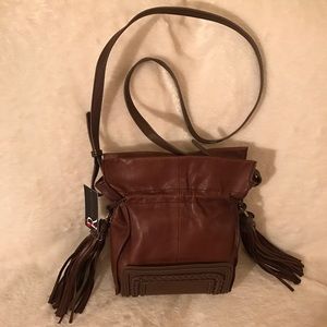 Sondra Roberts Genuine Leather Crossbody